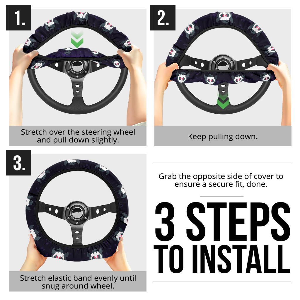 Duskull Car Steering Wheel Cover
