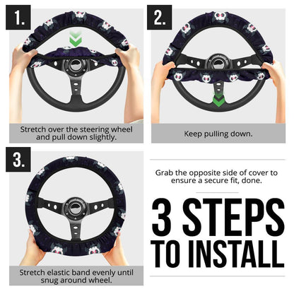 Duskull Car Steering Wheel Cover