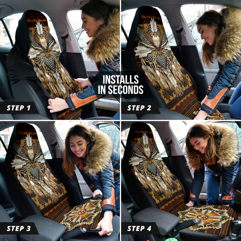 Eagle Native American Car Seat Covers Car Accessories Ci220419-01
