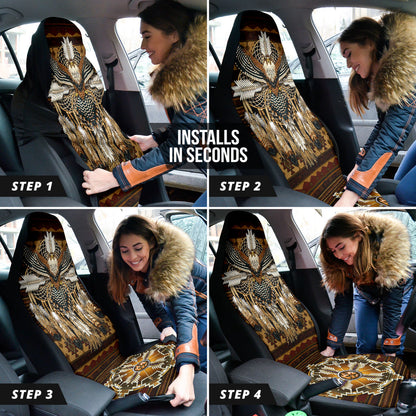 Eagle Native American Car Seat Covers Car Accessories Ci220419-01