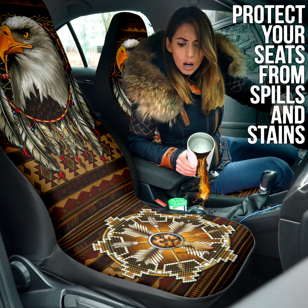 Eagle Native American Car Seat Covers Car Accessories Ci220419-03