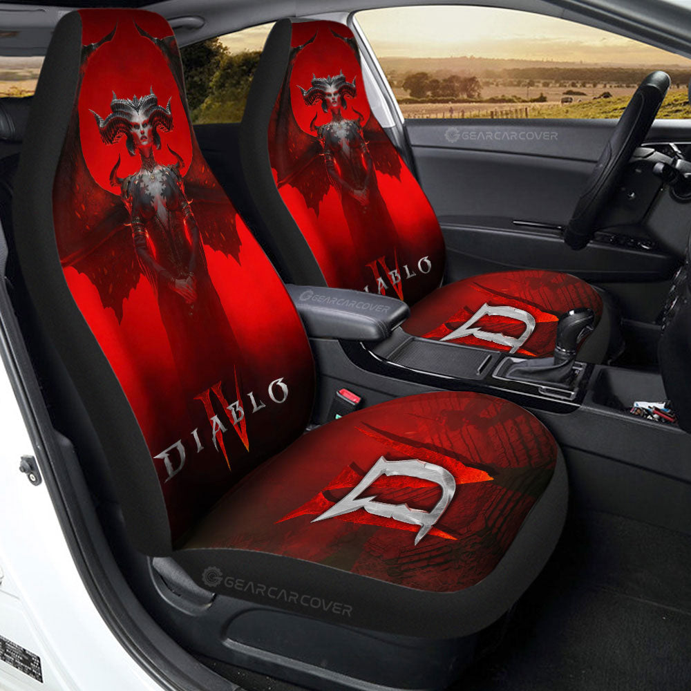 Echo of Lilith Car Seat Covers Custom Car Accessories
