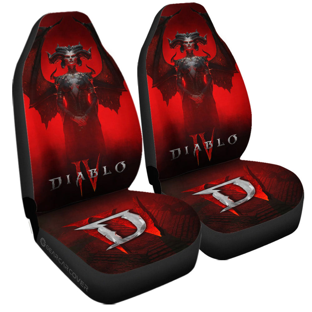 Echo of Lilith Car Seat Covers Custom Car Accessories