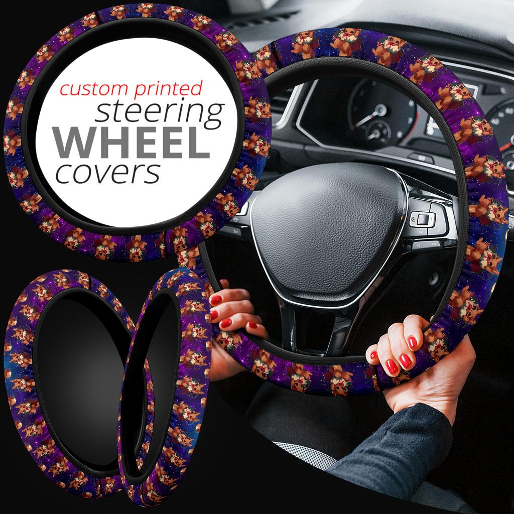 Eevee 2 Car Steering Wheel Cover