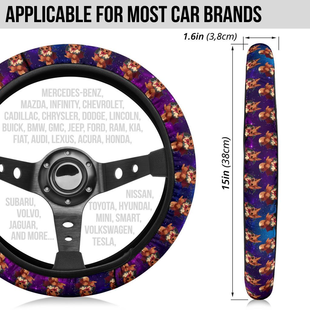 Eevee 2 Car Steering Wheel Cover
