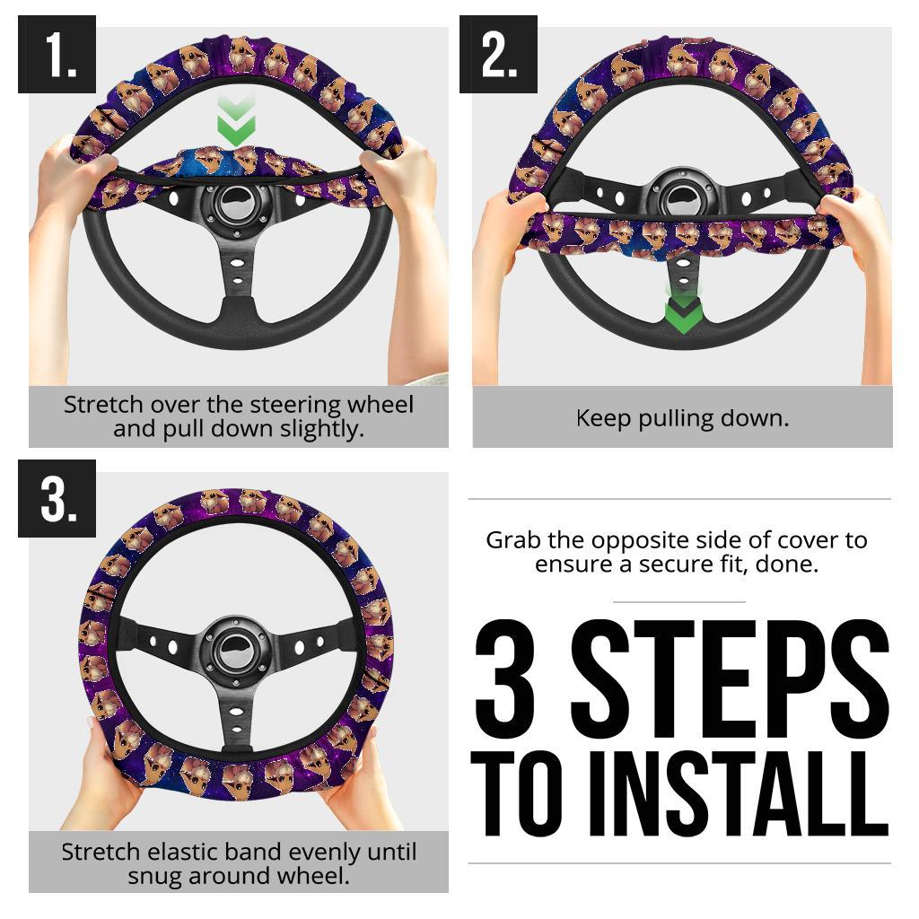 Eevee Car Steering Wheel Cover