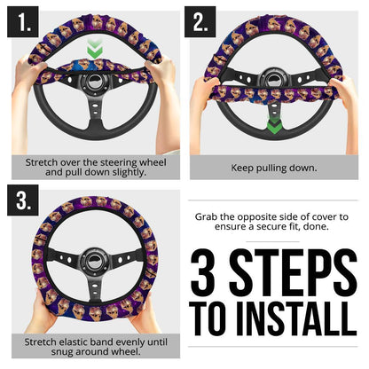 Eevee Car Steering Wheel Cover
