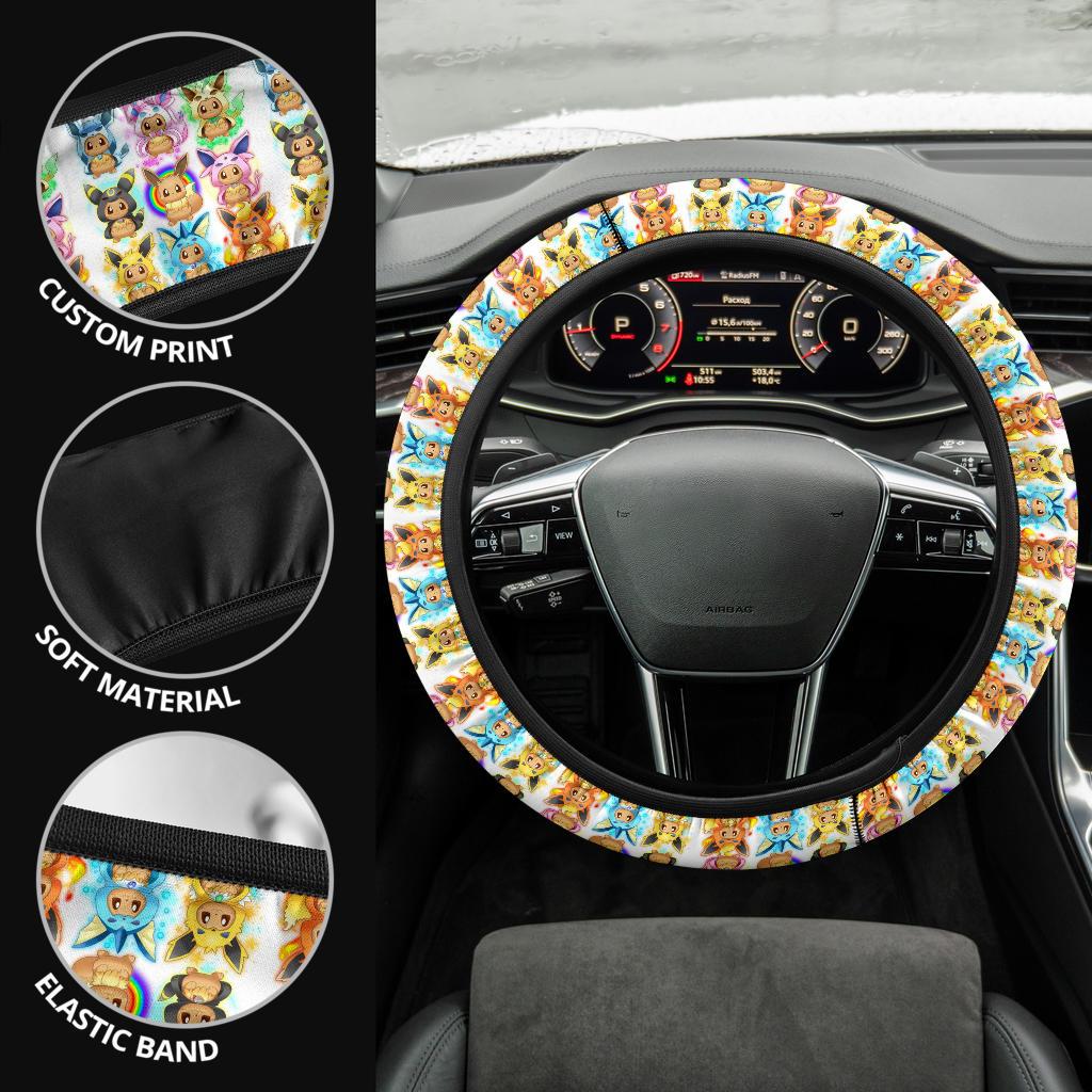Eevee Car Steering Wheel Cover