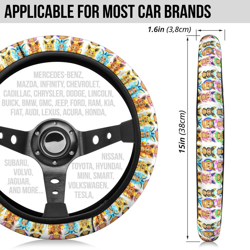 Eevee Car Steering Wheel Cover