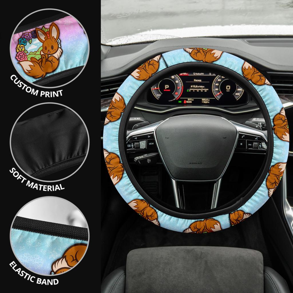 Eevee Car Steering Wheel Cover