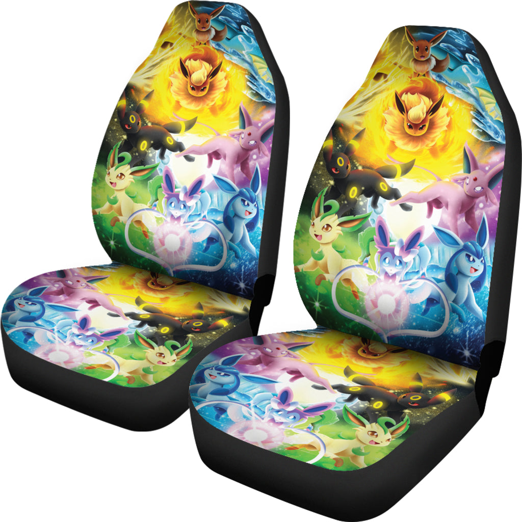 Eevee Evolution Car Seat Covers Car Accessories Ci221111-09
