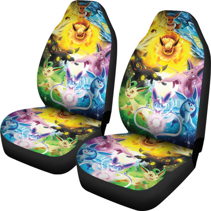 Eevee Evolution Car Seat Covers Car Accessories Ci221111-09