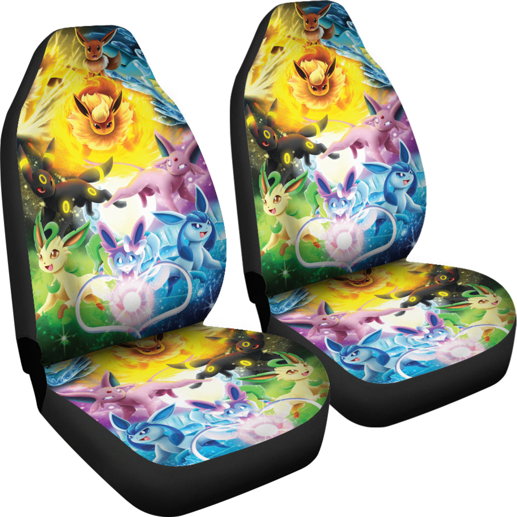 Eevee Evolution Car Seat Covers Car Accessories Ci221111-09