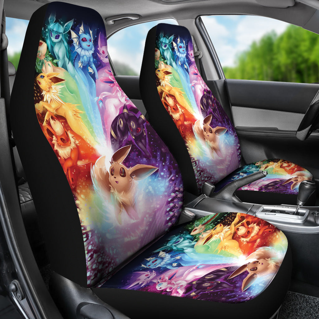 Eevee Evolution Car Seat Covers Car Accessories Ci221111-08