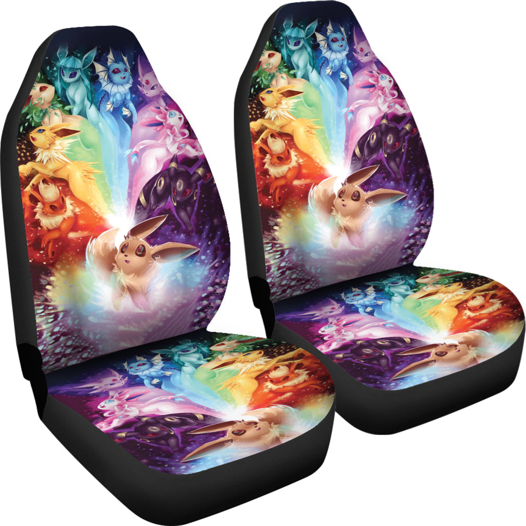 Eevee Evolution Car Seat Covers Car Accessories Ci221111-08