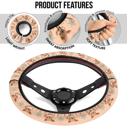 Eevee Evolution Car Steering Wheel Cover