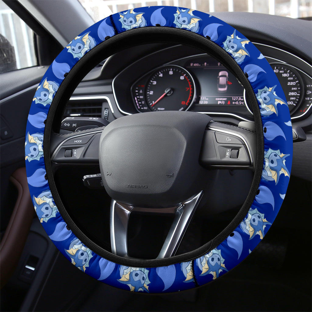 Eevee Evolution Vaporeon Car Steering Wheel Cover
