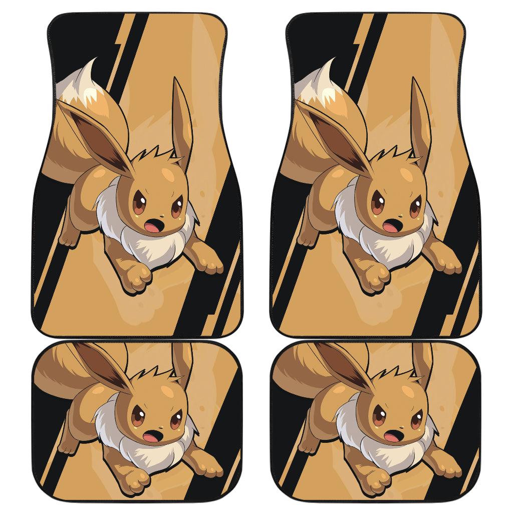Eevee Pokemon Car Floor Mats Style Custom For Fans Ci230117-09a