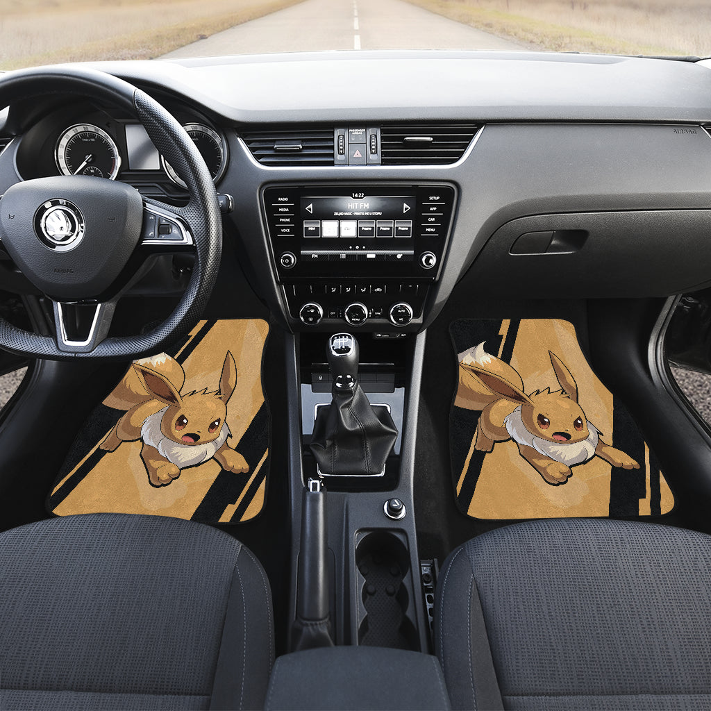 Eevee Pokemon Car Floor Mats Style Custom For Fans Ci230117-09a
