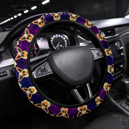 Eevee Sunglasses Car Steering Wheel Cover