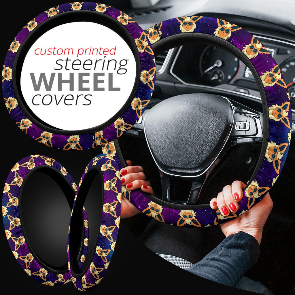 Eevee Sunglasses Car Steering Wheel Cover
