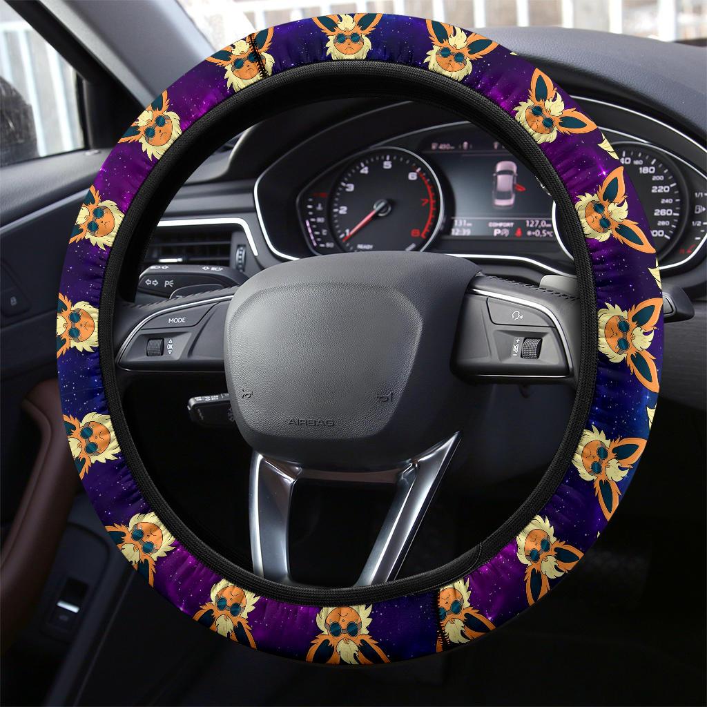 Eevee Sunglasses Car Steering Wheel Cover