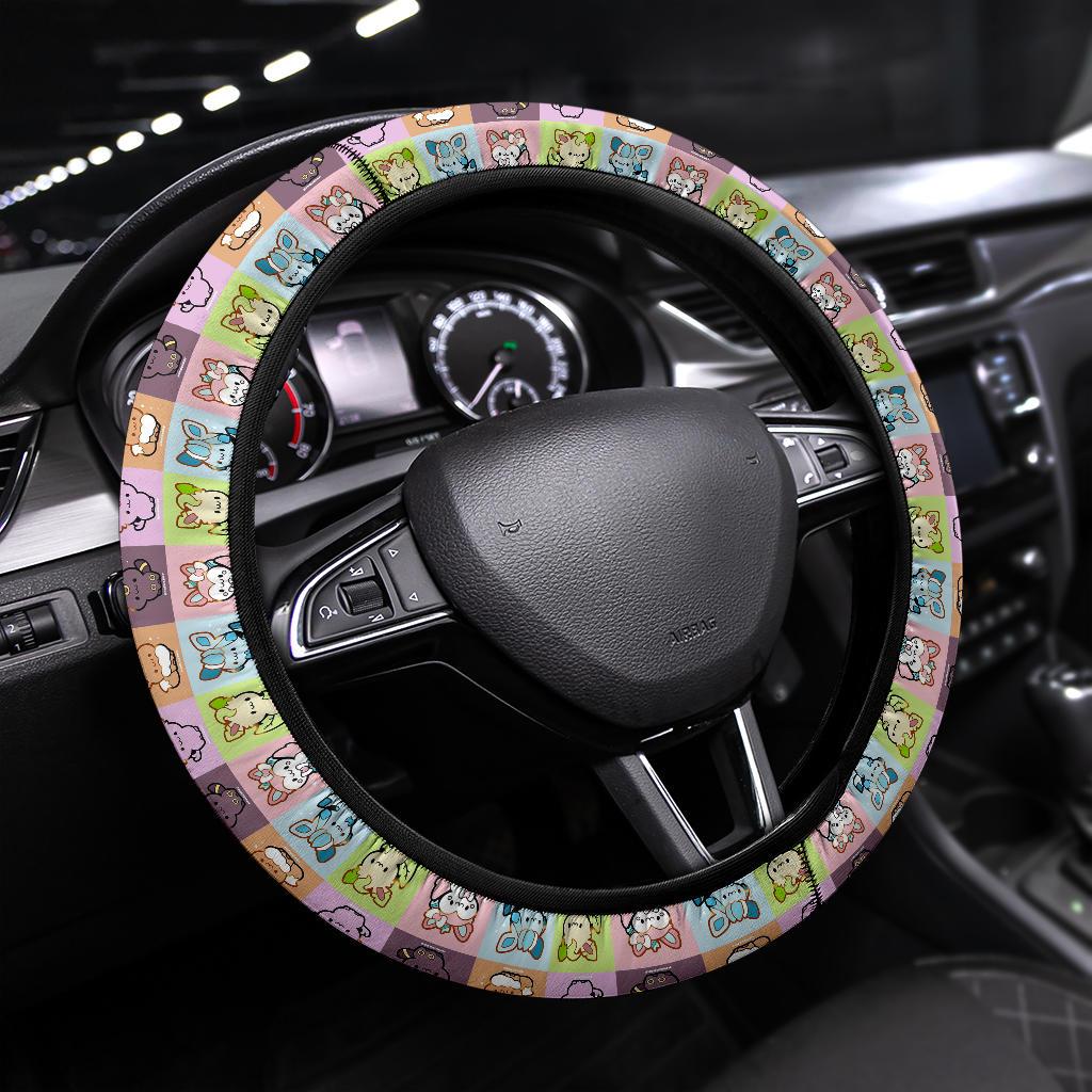 Eeveelutions Car Steering Wheel Cover 3