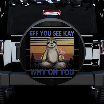 Eff You See Kay Jeep Car Spare Tire Cover