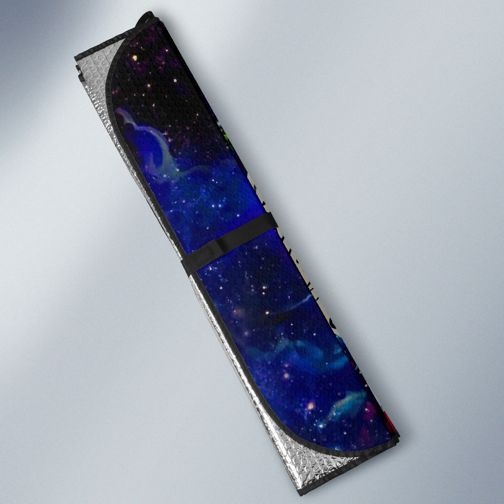 Elephant Love You To The Moon Galaxy Car Auto Sunshades