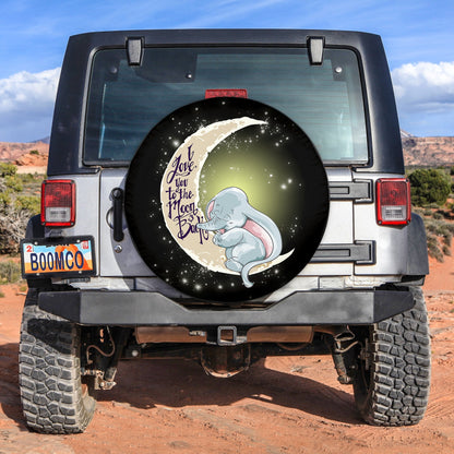 Elephant Moon Spare Tire Cover