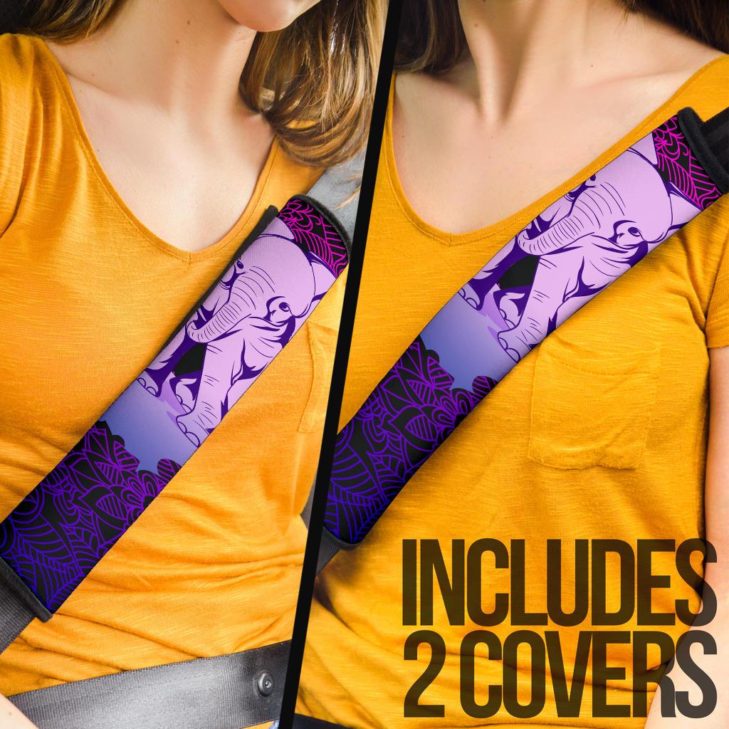 Elephant Premium Custom Car Seat Belt Covers