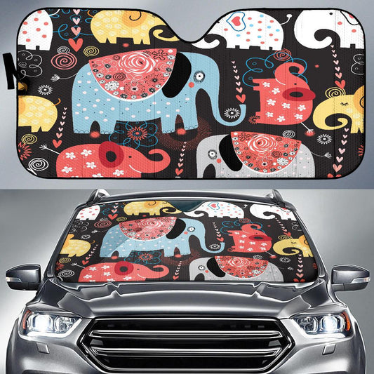 Elephants Sun Shade