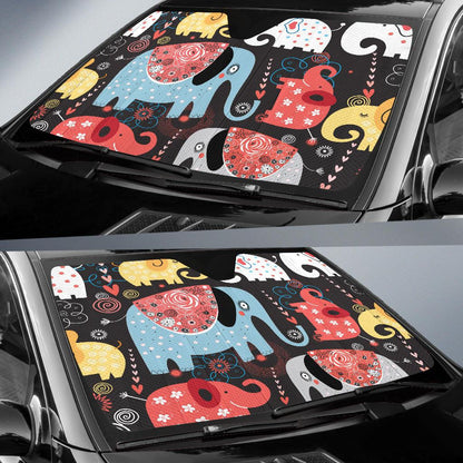 Elephants Sun Shade