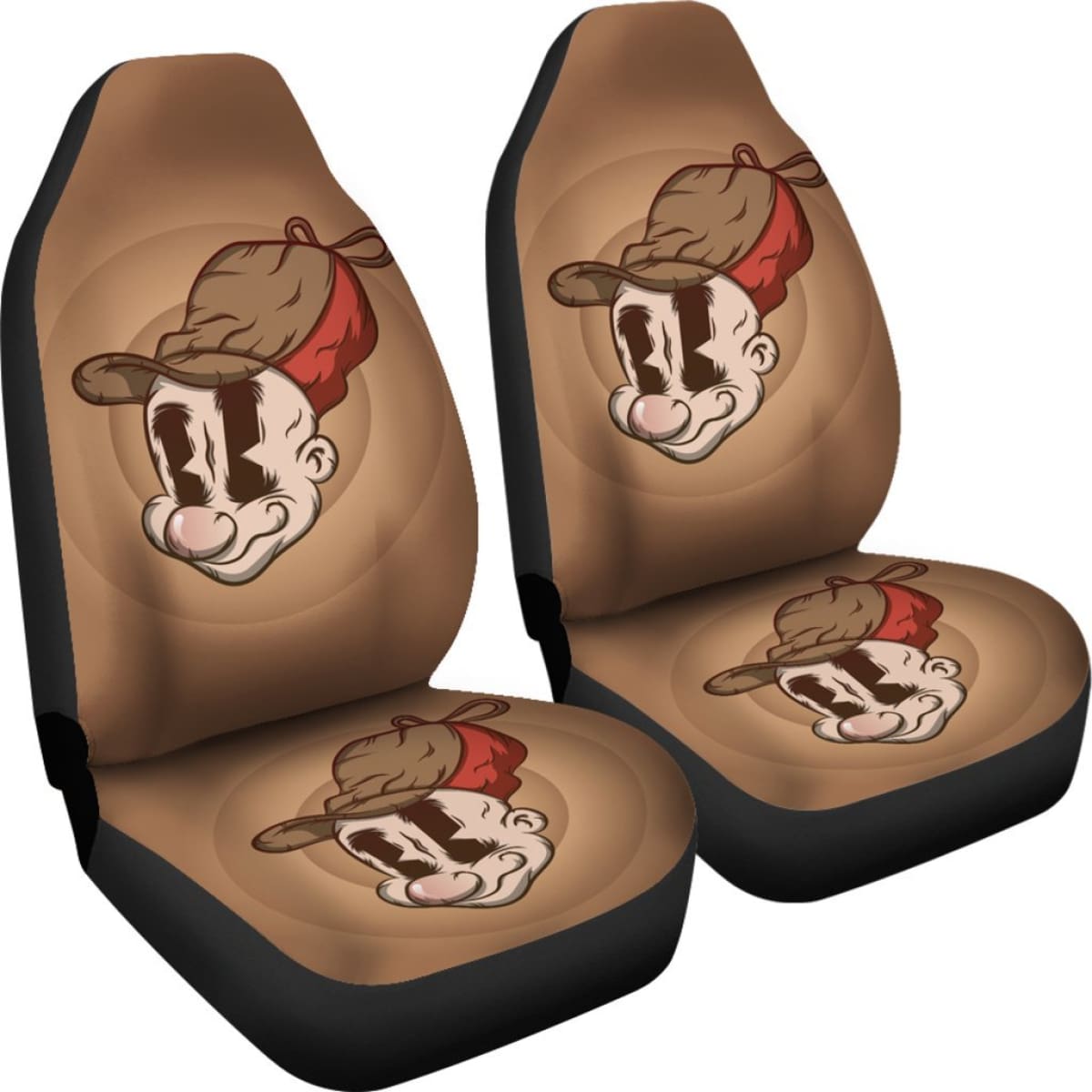 Elmer Fudd Car Seat Covers Looney Tunes Cartoon Fan Gift H200212 Universal Fit 225311