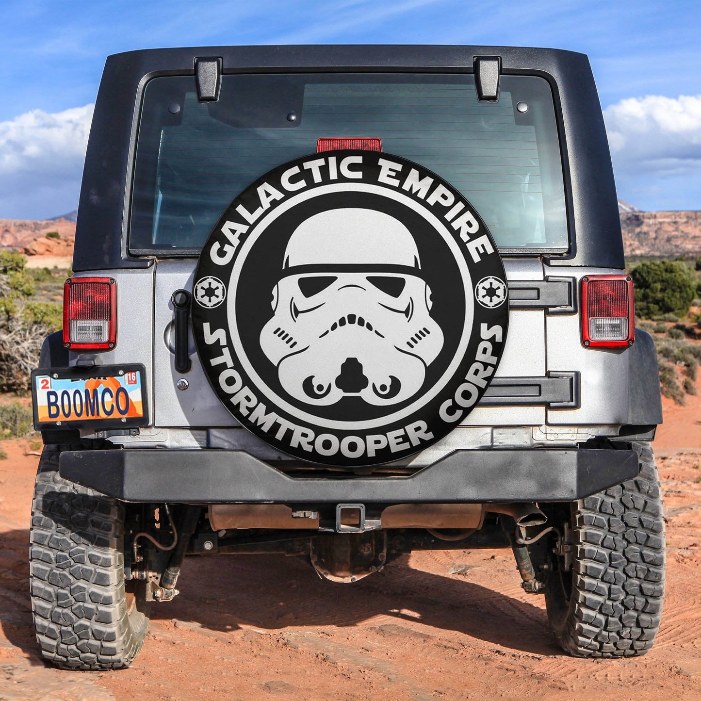 Empire Stormtrooper Spare Tire Cover