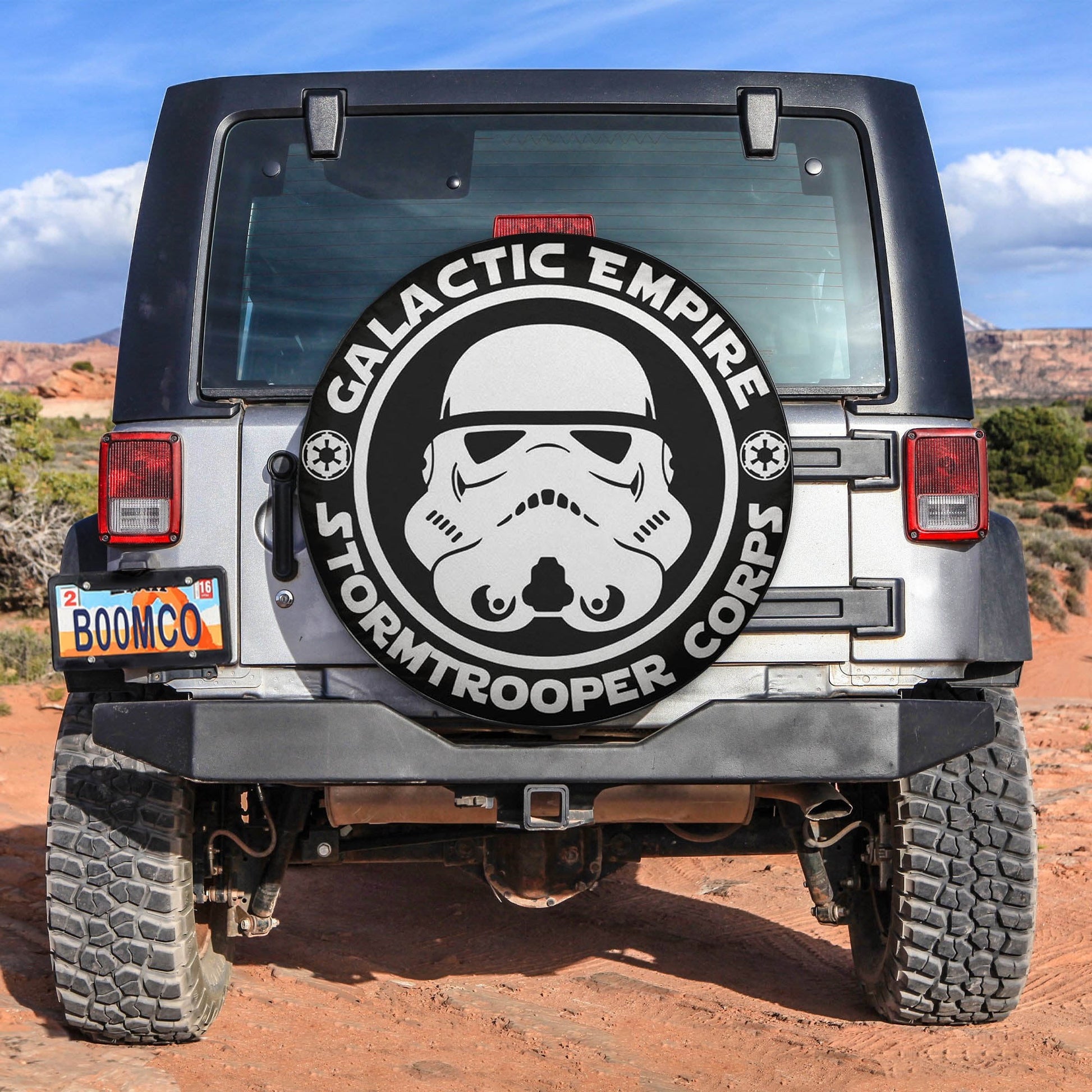 Empire Stormtrooper Spare Tire Cover