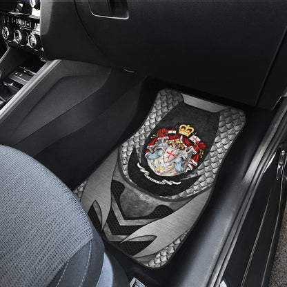 England Knights Templar Car Floor Mats Custom Car Accessories