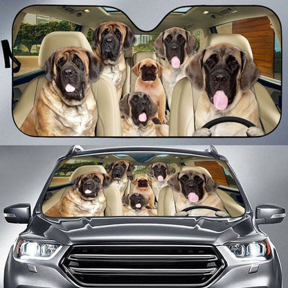 English Mastiff All Over Printed 3D Sun Shade