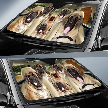 English Mastiff All Over Printed 3D Sun Shade
