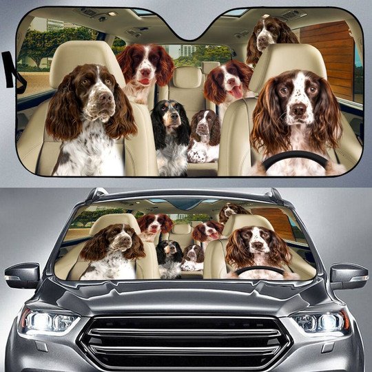 English Springer Spaniel All Over Printed 3D Sun Shade