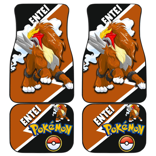 Entei Car Floor Mats Custom Anime Car Interior Accessories