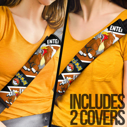 Entei car seat belt covers Anime Custom Car Accessories