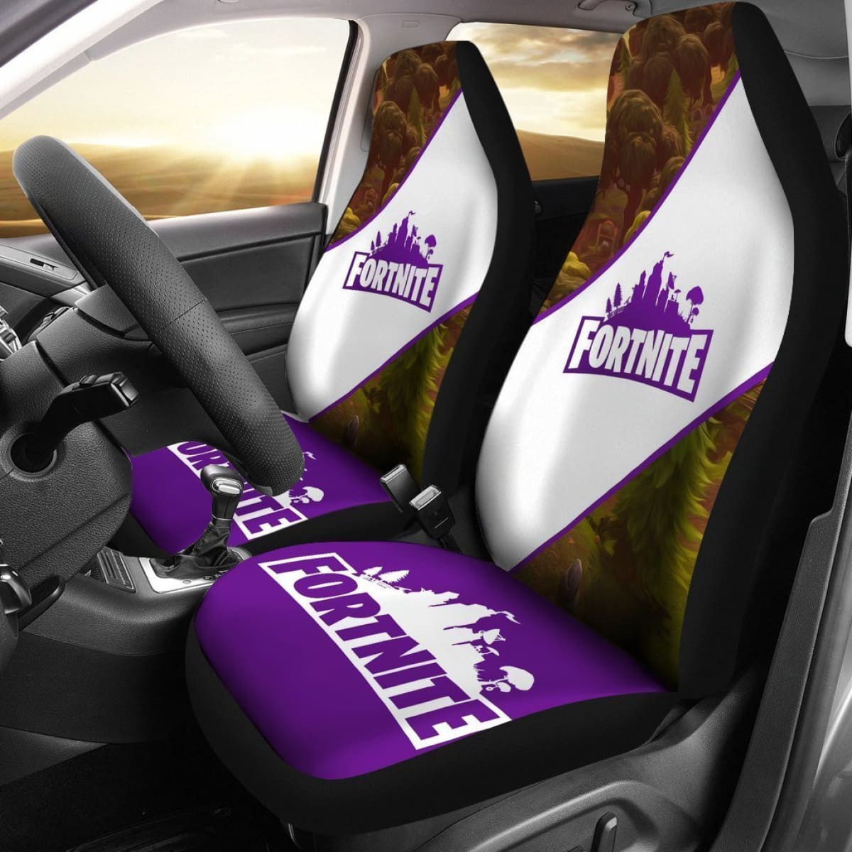 Epic Game Fortnite Battle Royale Car Seat Covers Mn04 Universal Fit 225721