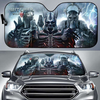 Eredin The Witcher 3: Wild Hunt Game Car Sun Shades Universal Fit 051012