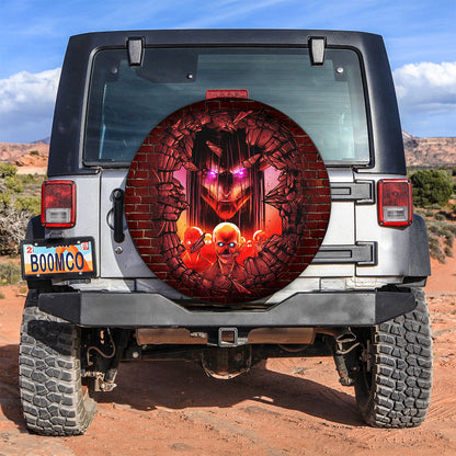 Eren Attack On Titans Founding Titan Break Wall Anime Car Spare Tire Cover