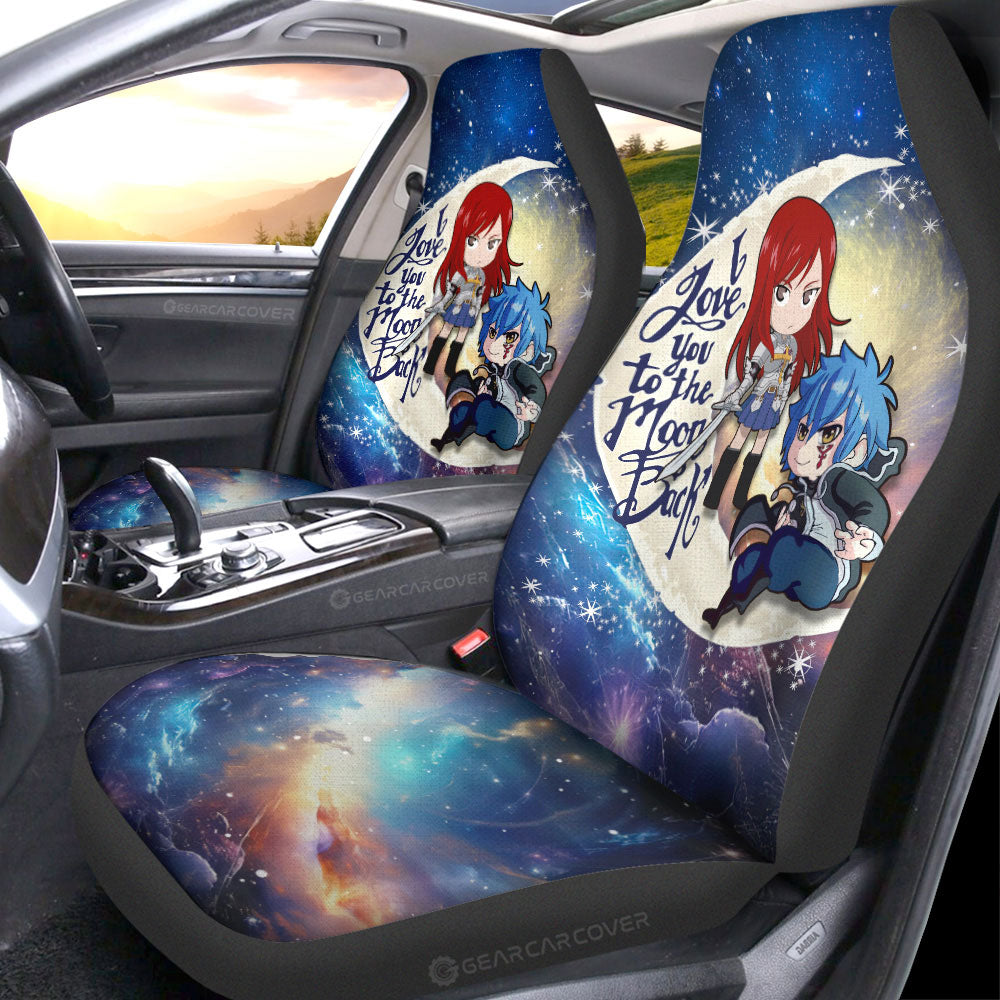 Erza And Jellal Car Seat Covers Custom Car Accessories