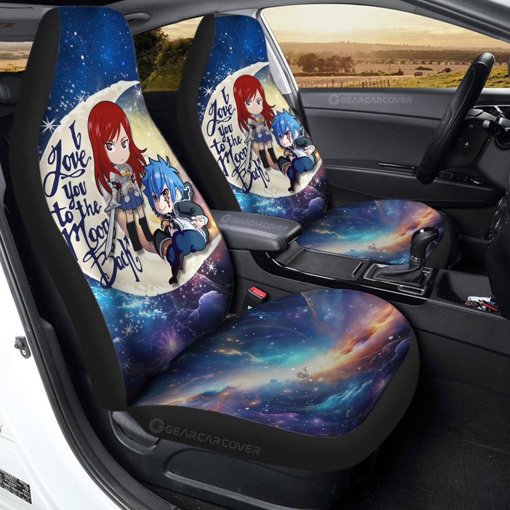 Erza And Jellal Car Seat Covers Custom Car Accessories
