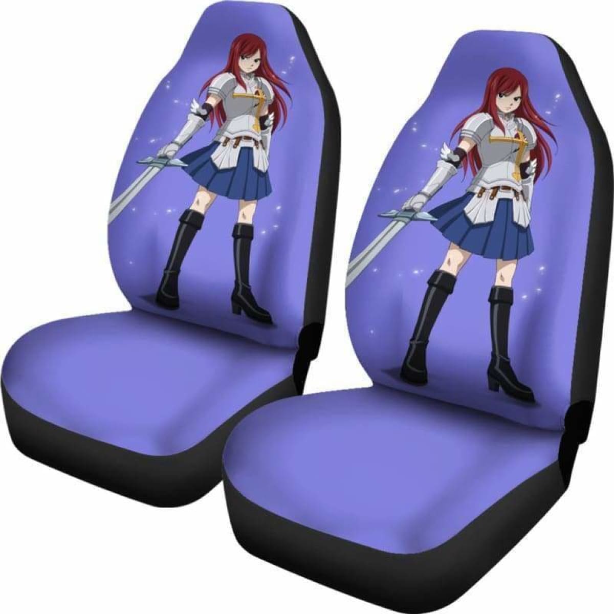 Erza Fairy Tail Car Seat Covers Universal Fit 051312