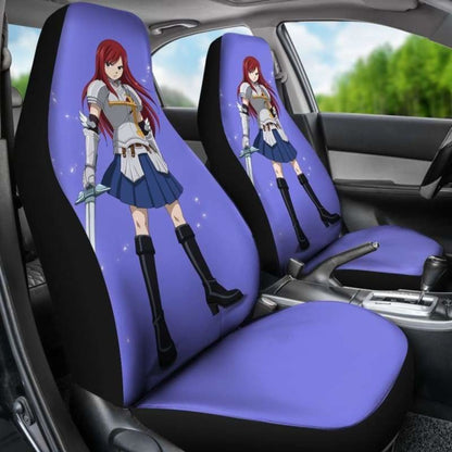 Erza Fairy Tail Car Seat Covers Universal Fit 051312