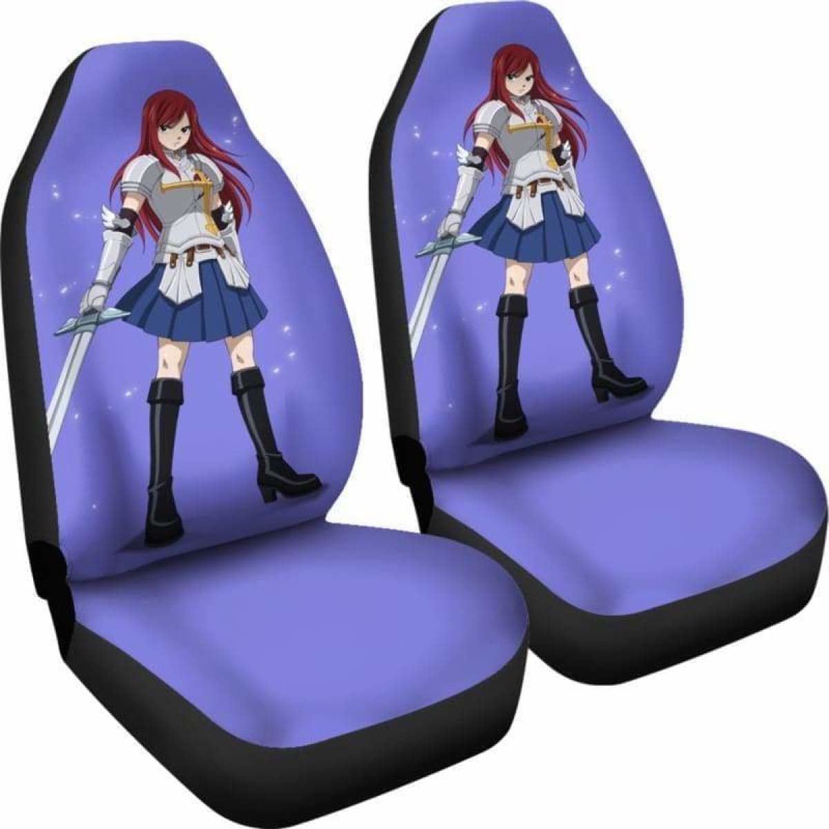 Erza Fairy Tail Car Seat Covers Universal Fit 051312